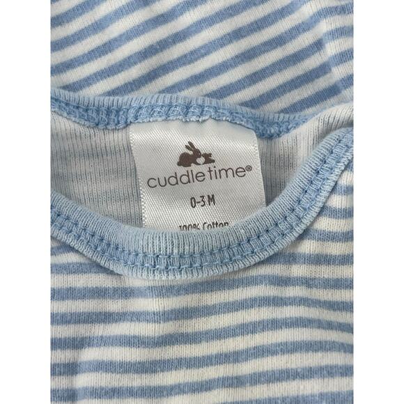 Cloud Island Cuddle Time Carter's Bodysuits Pants Baby Boys Newborn 0-3 Months - Picture 4 of 5